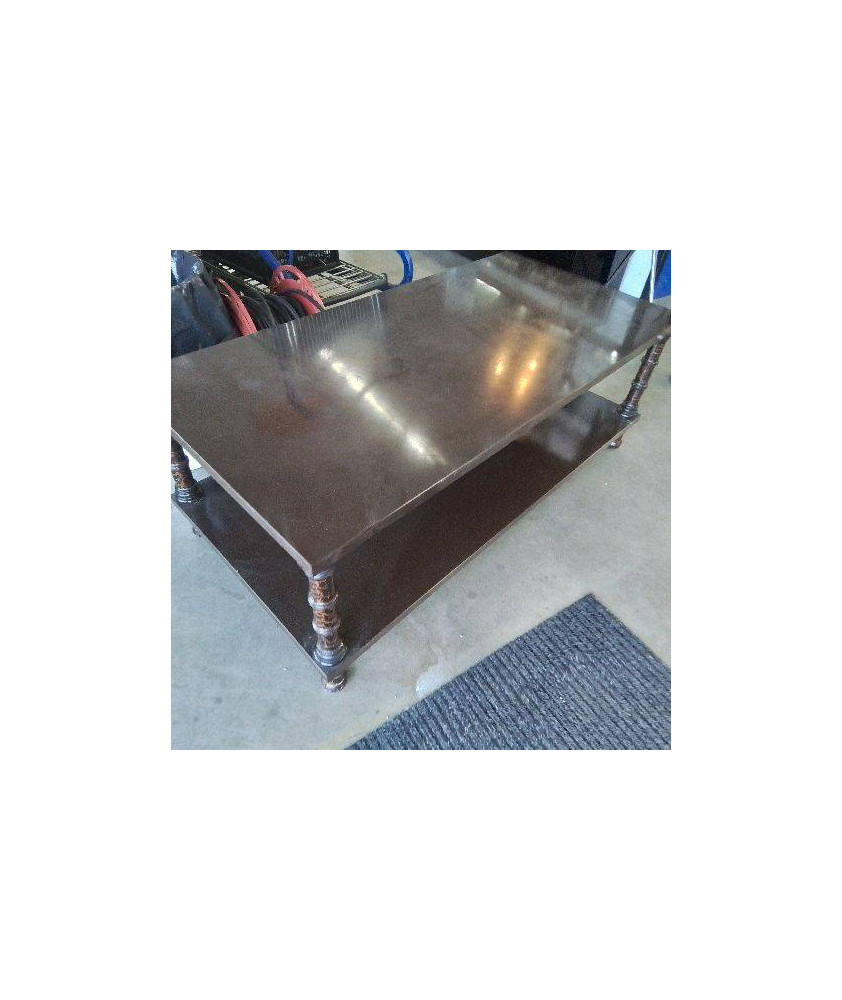 TABLE BASSE 2 NIVEAUX 