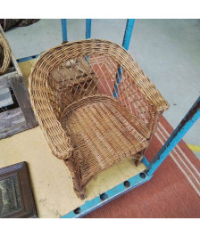 PETIT FAUTEUIL ROTIN 