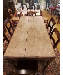 TABLE CHENE 1 TIROIR 