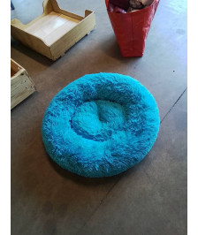 PANIER POUR ANIMAUX TISSU BLEU
