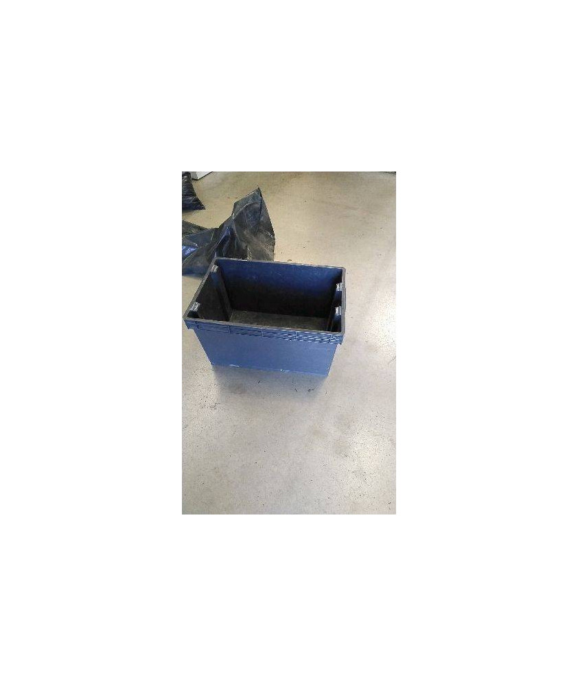 CAISSE PLASTIQUE GRISE