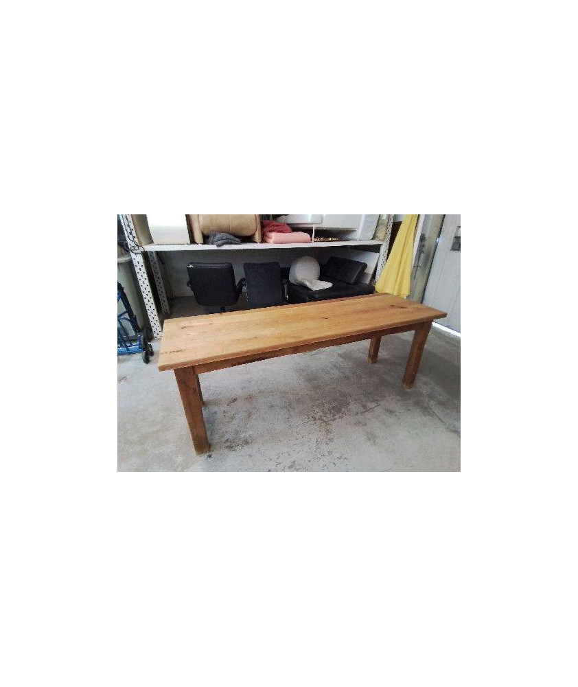 TABLE DE RÉFECTOIRE EN BOIS 