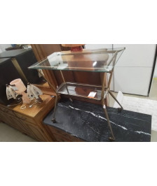 DESSERTE VERRE ANNEE 70