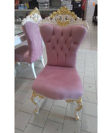 LOT 4 CHAISES DOREES