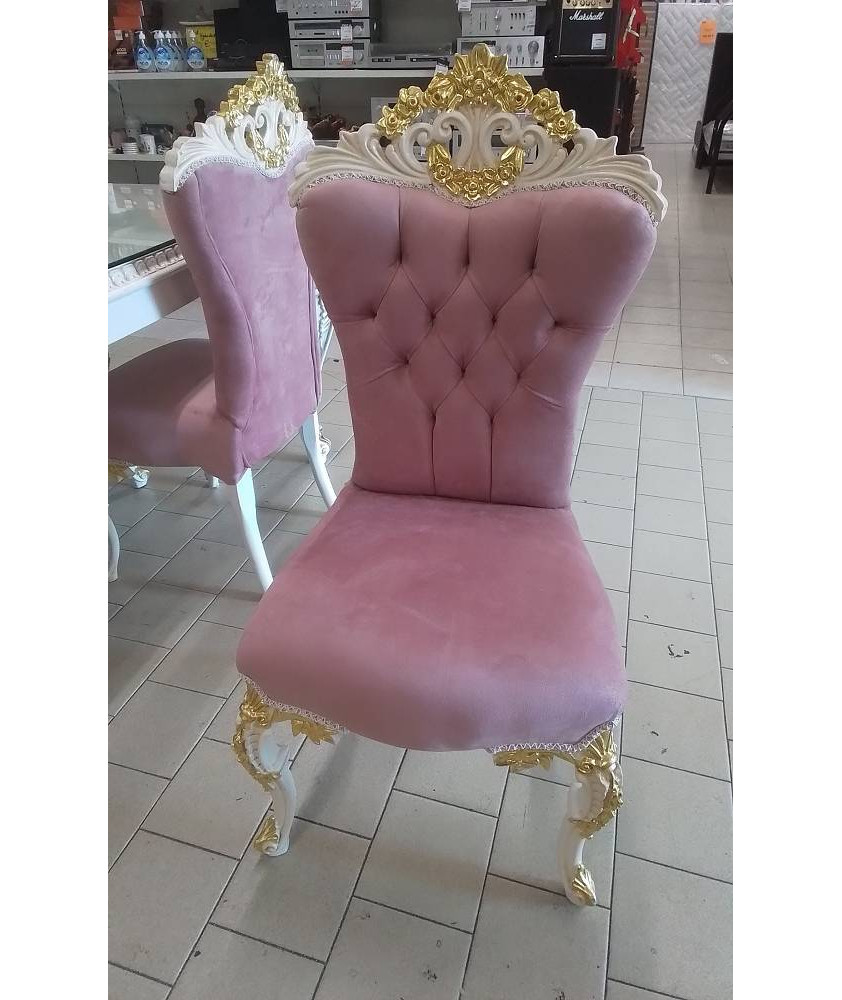 LOT 4 CHAISES DOREES