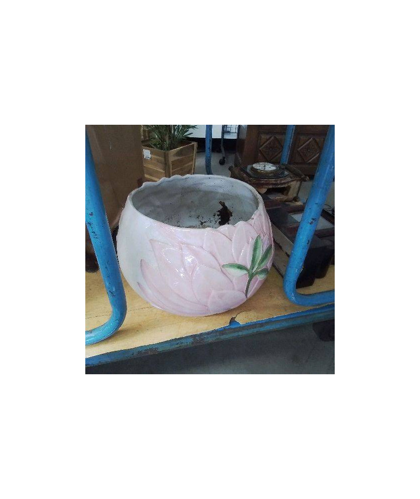 CACHE POT ROSE