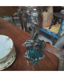 PIED DE LAMPE BLEU