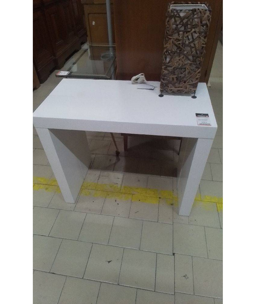 TABLE CONSOLE EN L ETAT +4 ALLONGES