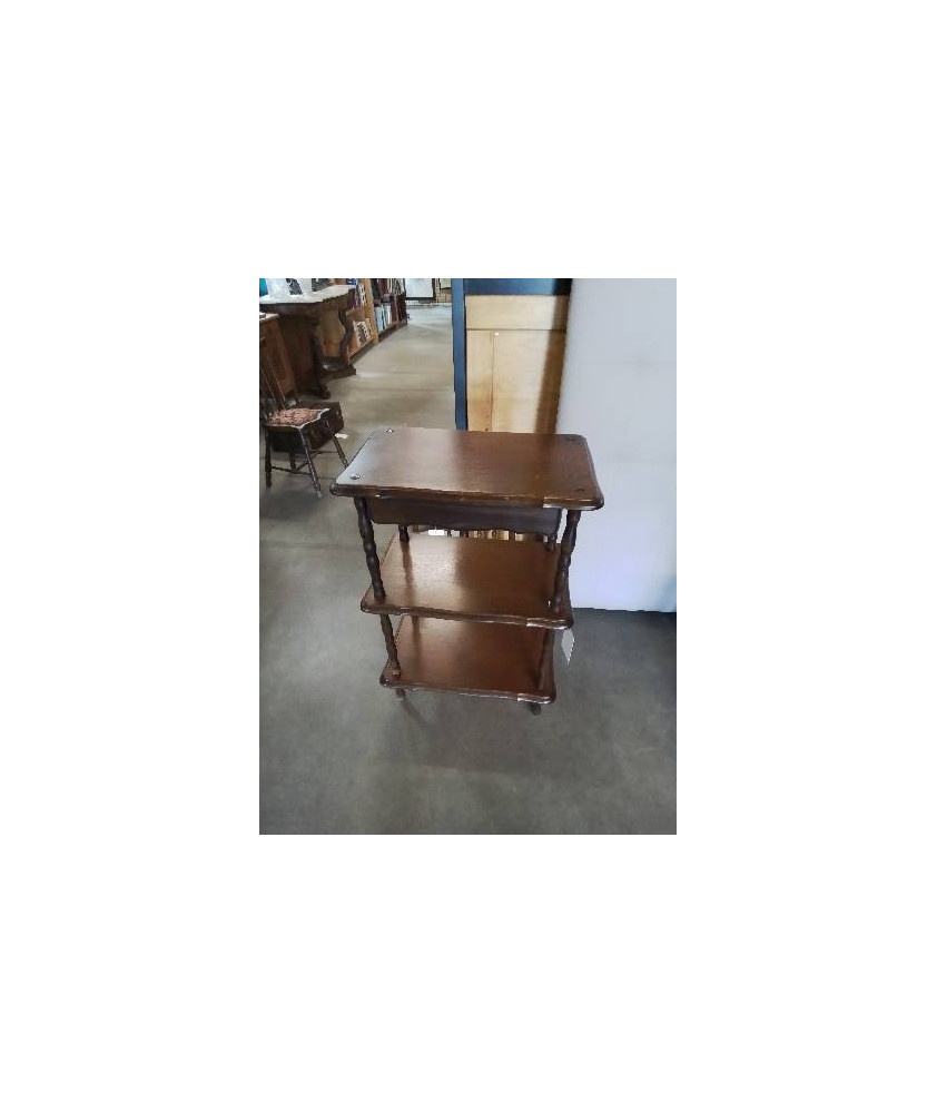 CONSOLE A COLONNES BOIS TOURNÉ 3 TABLETTES 1 TIROIR STYLE RÉGENCE CONSOLE A COLONNES BOIS TOURNÉ 3 TABLETTES 1 TIROIR STYLE RÉGENCE
