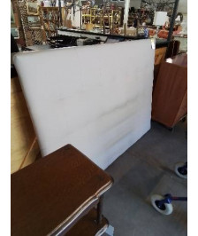 TETE DE LIT PU TAUPE 160X120CM