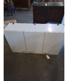 ÉLÉMENT DE CUISINE HAUT BOIS BLANC 3 PORTES 