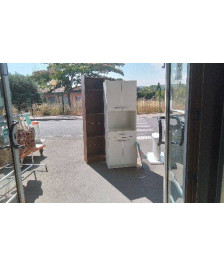 MEUBLE SDB BLANC - 4 PORTES 1 TIROIR