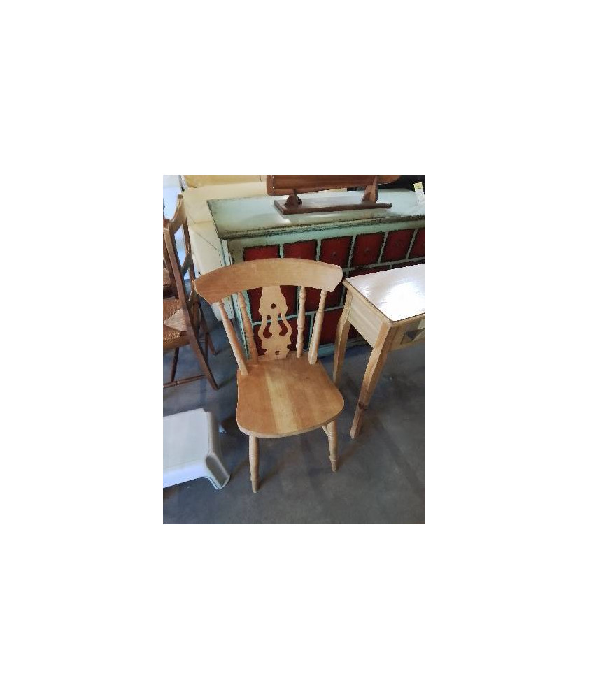 CHAISE SALOON BOIS CLAIR 