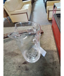 CARAFE VERRE SOUFFLÉ GRAVÉ 