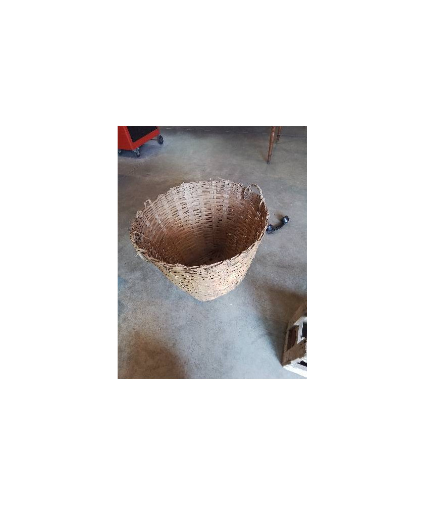 PANIÈRE RONDE VANNERIE 66X48CM