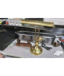 LAMPE DE BUREAU DOREE 