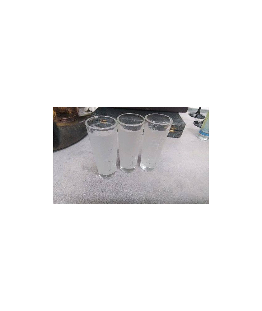 VERRES A LIQUEUR X3 