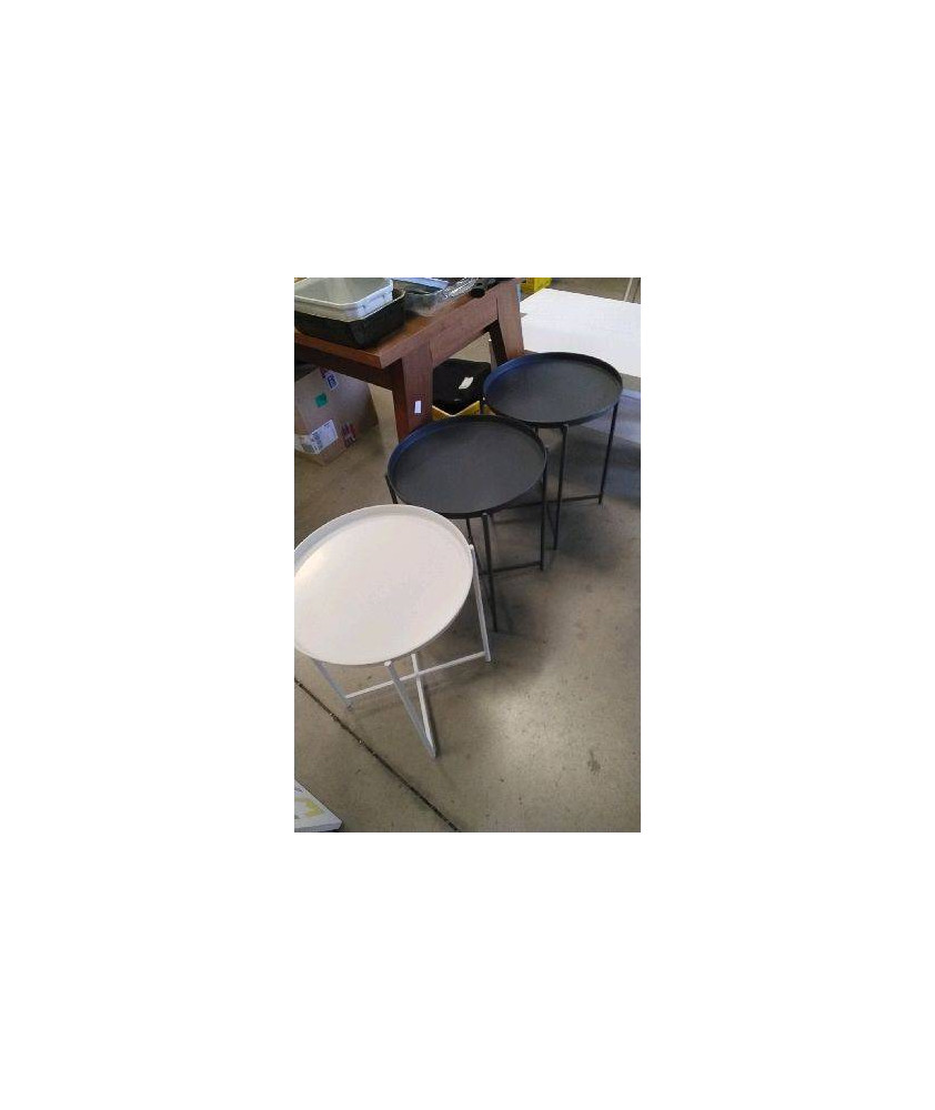TABLE BASSE RONDE IKEA - COULEUR