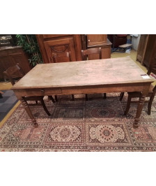 TABLE CHENE 1 TIROIR 