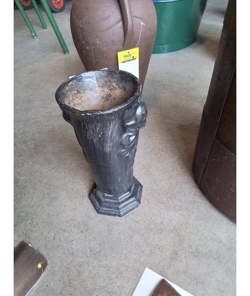 VASE FONTE NOIR