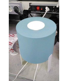 LAMPE PM BLEUE BLANCHE 