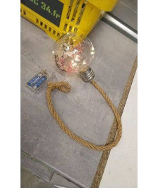 DECO LUMINEUSE CORDE A PILES 