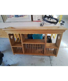 MEUBLE A SUSPENDRE RANGEMENT VAISSELLE EN PIN