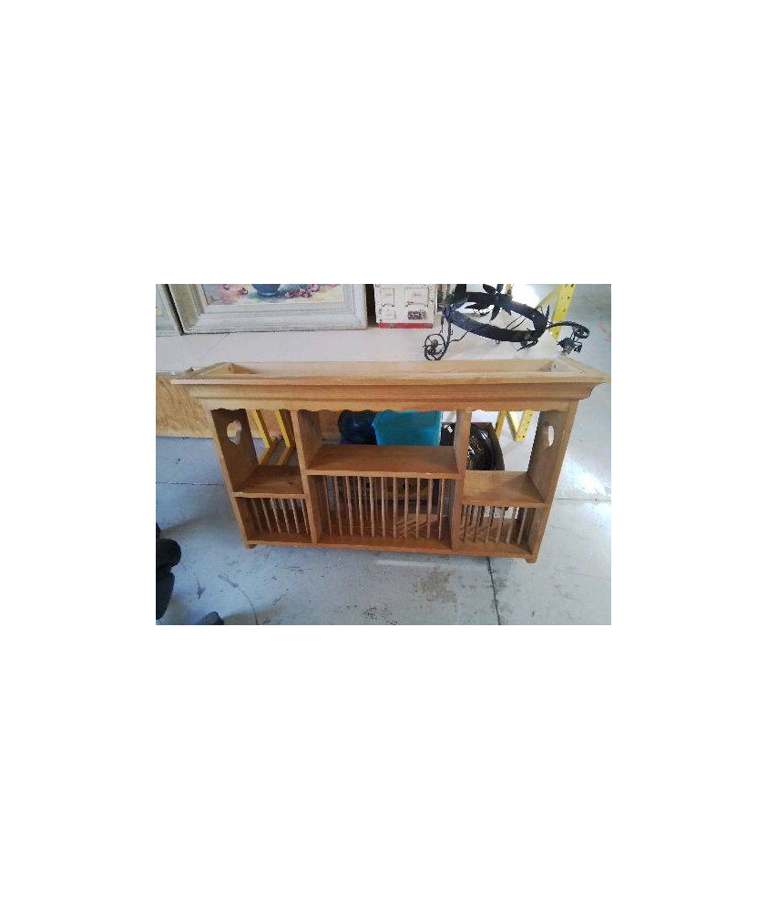 MEUBLE A SUSPENDRE RANGEMENT VAISSELLE EN PIN