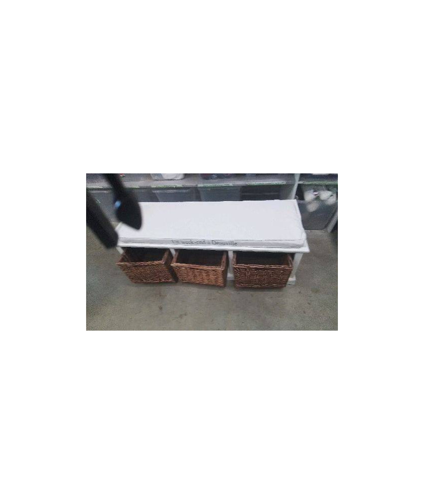 BANC 3PANIERS OSIER