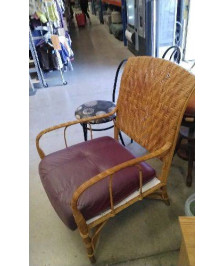 FAUTEUIL ROTIN