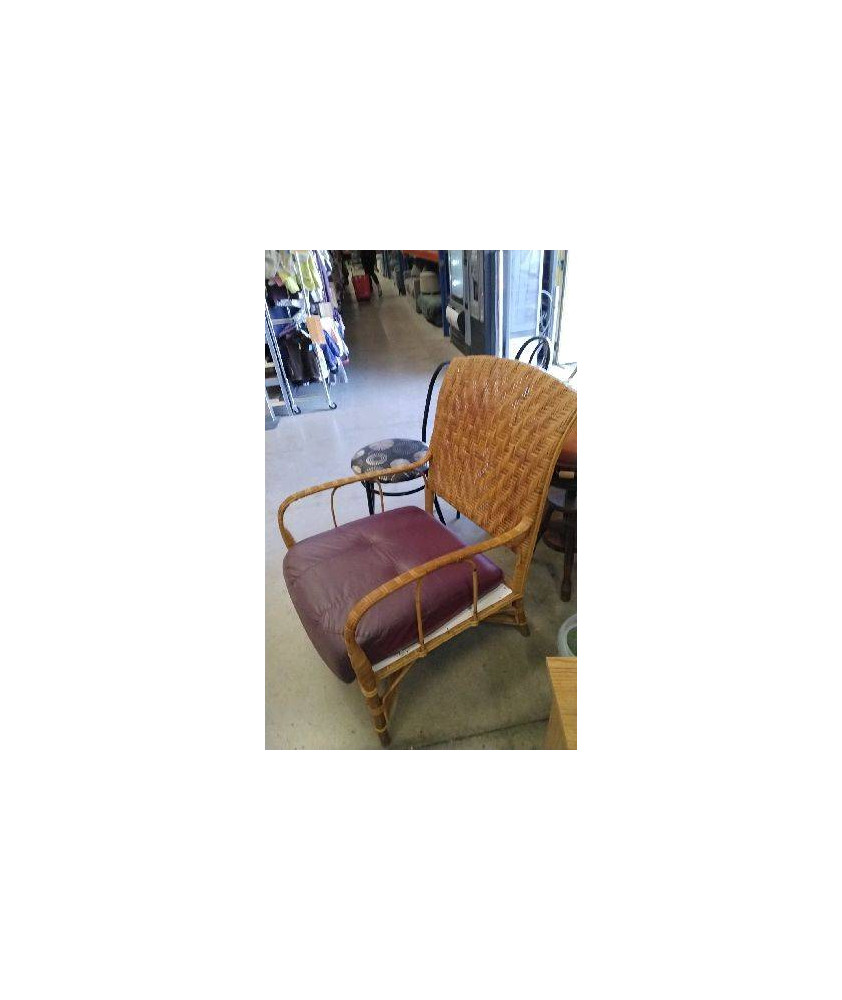FAUTEUIL ROTIN