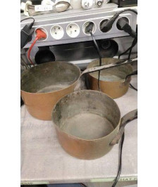 CASSEROLE CUIVRE EN L’ÉTAT 