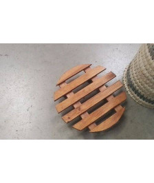 PORTE POTS A ROULETTES 