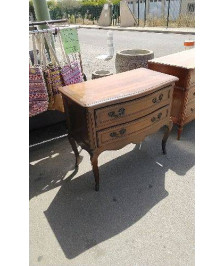COMMODE 2 TIROIRS / DESSUS EN L’ETAT