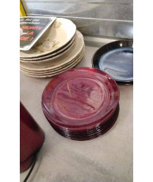 ASSIETTE ROUGE LE LOT