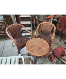 FAUTEUIL EN ROTIN 