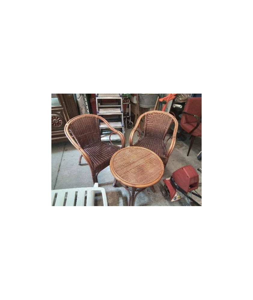 FAUTEUIL EN ROTIN 