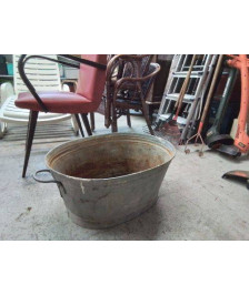 BASSINE EN ZINC 