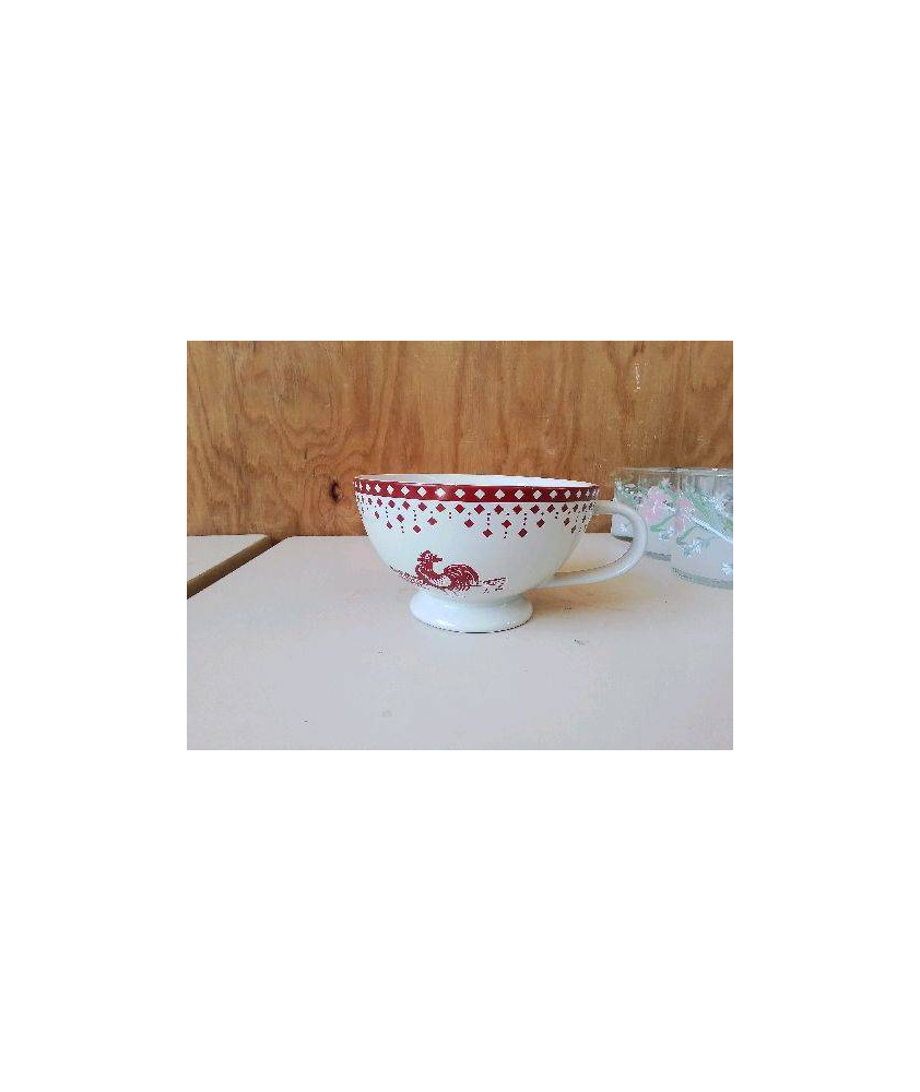 GRANDE TASSE COQ ROUGE 