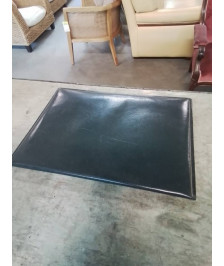 SOUS MAIN CUIR VERT