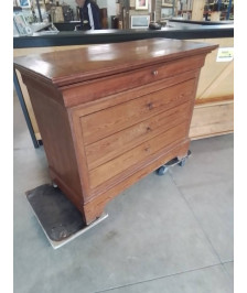 COMMODE LOUIS PHILIPPE PITCHPIN 4 TIROIRS 