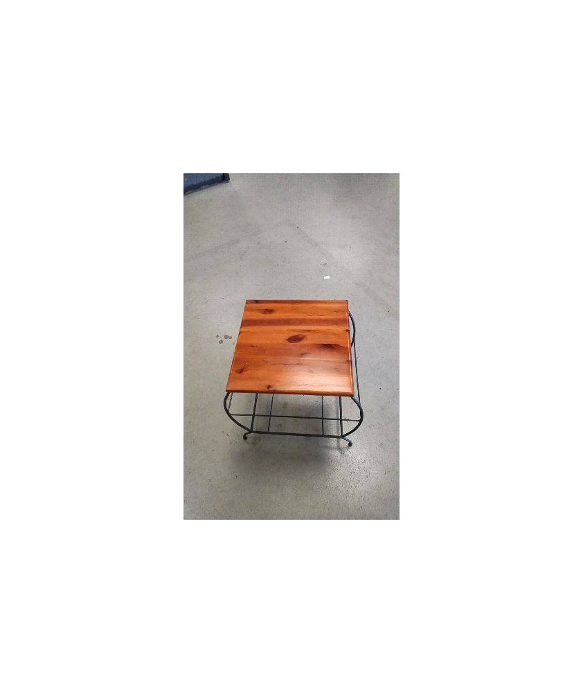TABLE D’APPOINT PIED METAL 
