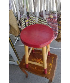 TABOURET BICOLORE