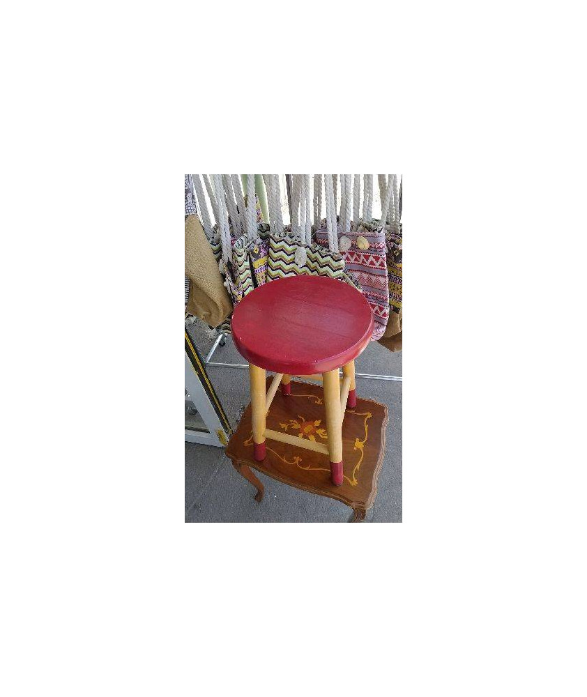 TABOURET BICOLORE