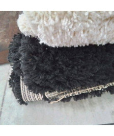TAPIS NOIR BOUCLETTE