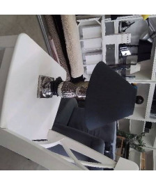 LAMPE CHEVET CHARME GRISE 