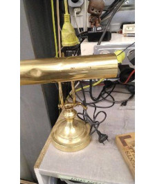 LAMPE DE BUREAU- STYLE BANQUIER / LAITON - EN LETAT
