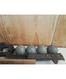 LOT DE 4 BOULE DE PETANQUE 