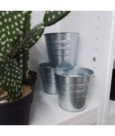 CACHE POT GRIS