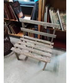 BANC DE JARDIN ENFANT BOIS A LATTES 
